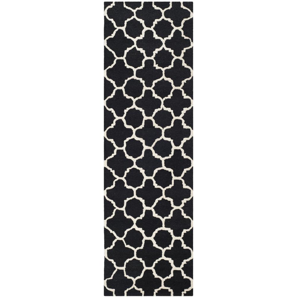 CAMBRIDGE, BLACK / IVORY, 2' X 3', Area Rug, CAM130E-2