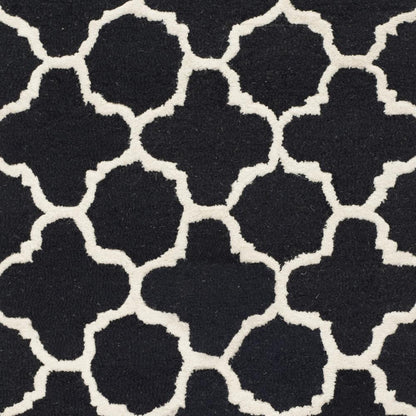 CAMBRIDGE, BLACK / IVORY, 2' X 3', Area Rug, CAM130E-2