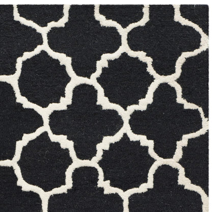CAMBRIDGE, BLACK / IVORY, 2' X 3', Area Rug, CAM130E-2