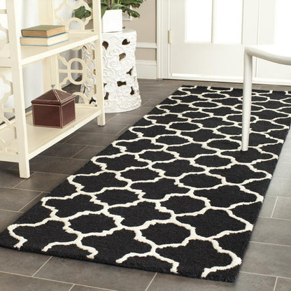 CAMBRIDGE, BLACK / IVORY, 2' X 3', Area Rug, CAM130E-2