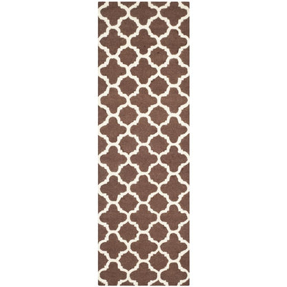 CAMBRIDGE, DARK BROWN / IVORY, 2' X 3', Area Rug, CAM130H-2