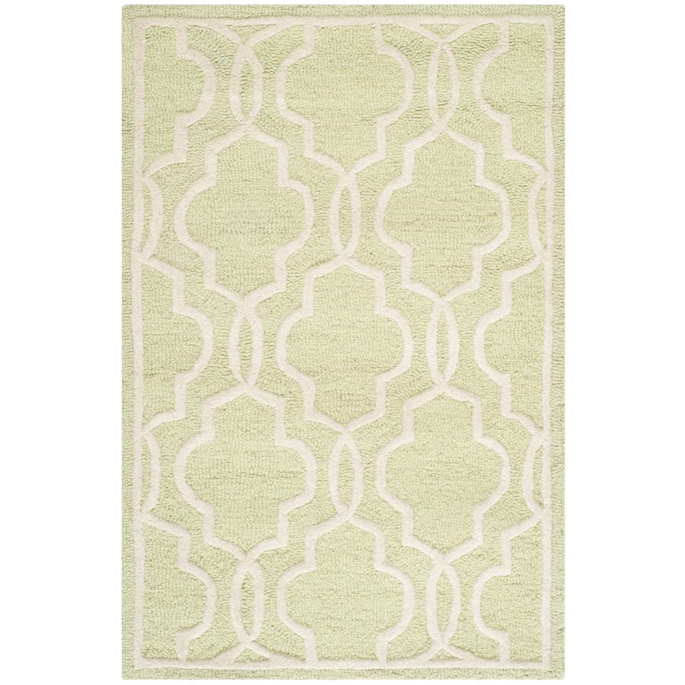 CAMBRIDGE, LIGHT GREEN / IVORY, 2' X 3', Area Rug, CAM131B-2