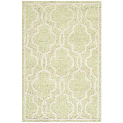 CAMBRIDGE, LIGHT GREEN / IVORY, 2' X 3', Area Rug, CAM131B-2