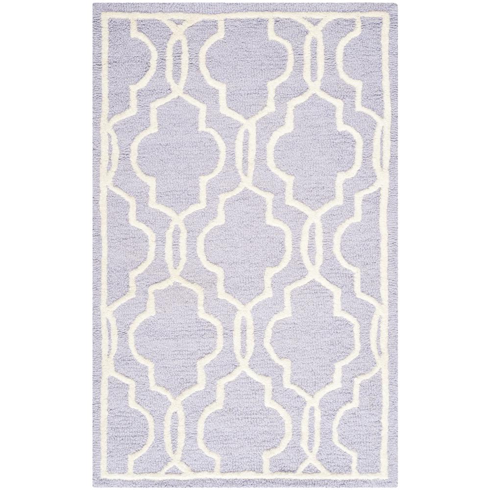 CAMBRIDGE, LAVANDER / IVORY, 2' X 3', Area Rug, CAM131C-2