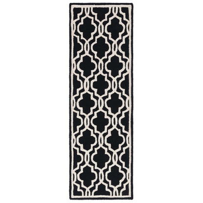 CAMBRIDGE, BLACK / IVORY, 2' X 3', Area Rug, CAM131E-2