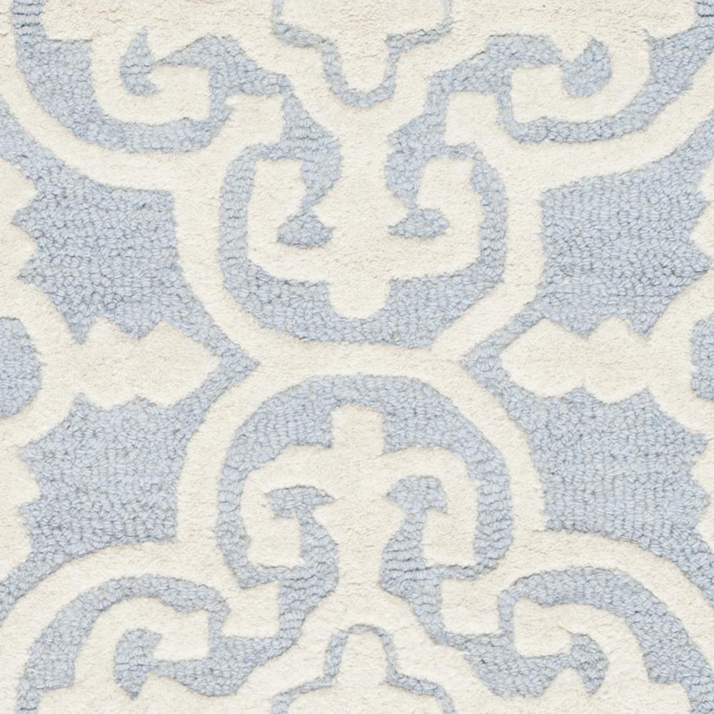 CAMBRIDGE, LIGHT BLUE / IVORY, 2'-6" X 4', Area Rug, CAM133A-24