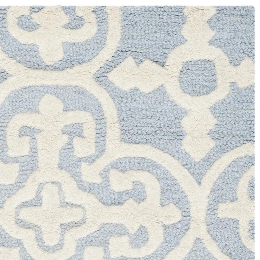 CAMBRIDGE, LIGHT BLUE / IVORY, 2'-6" X 4', Area Rug, CAM133A-24