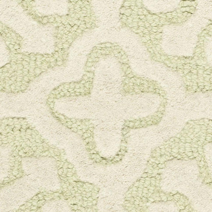 CAMBRIDGE, LIGHT GREEN / IVORY, 2' X 3', Area Rug, CAM133B-2