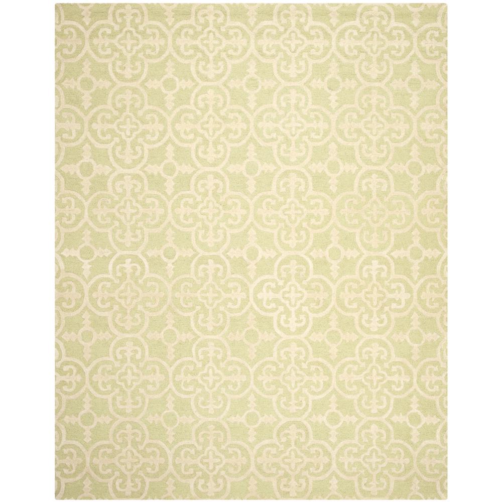 CAMBRIDGE, LIGHT GREEN / IVORY, 8' X 10', Area Rug, CAM133B-8