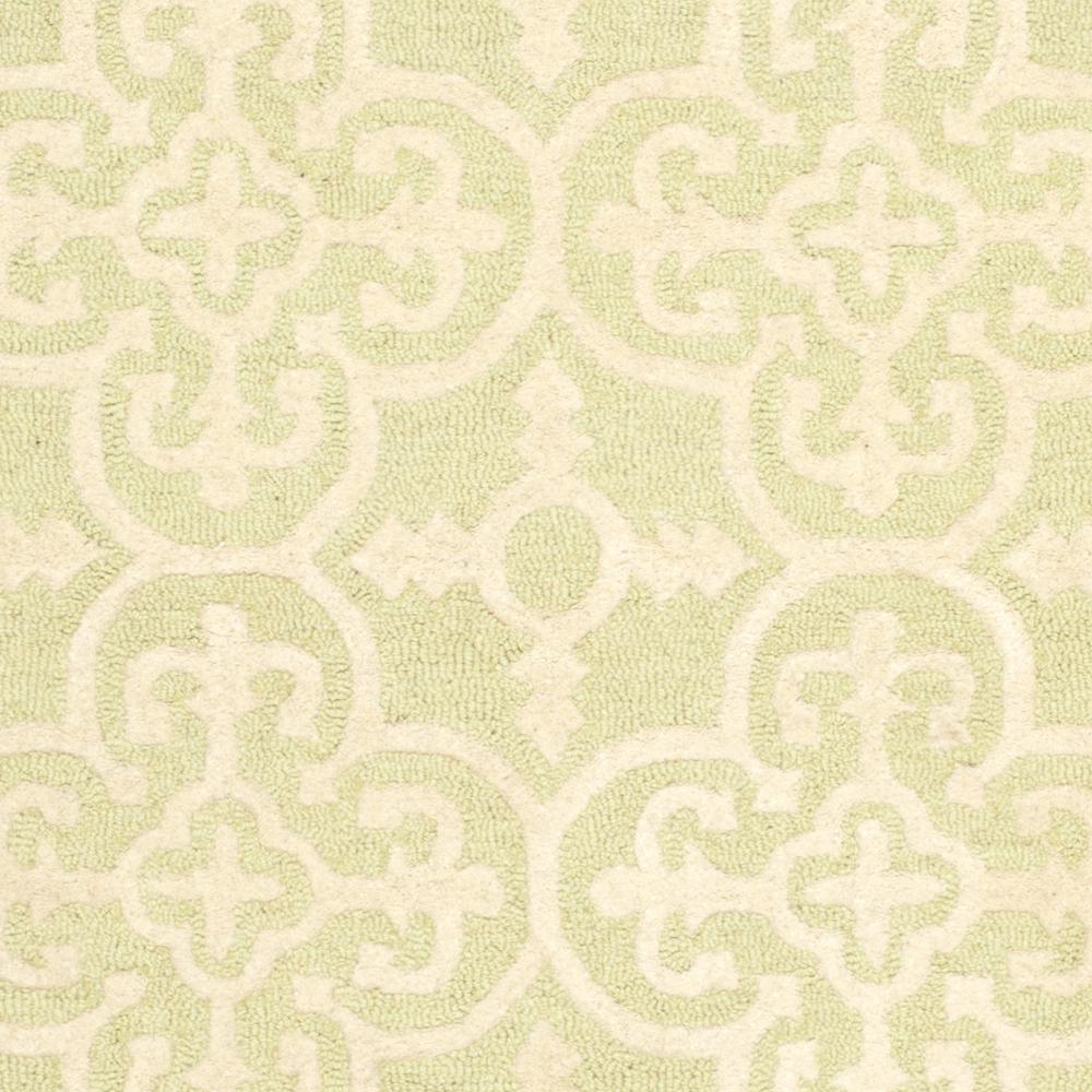 CAMBRIDGE, LIGHT GREEN / IVORY, 8' X 10', Area Rug, CAM133B-8