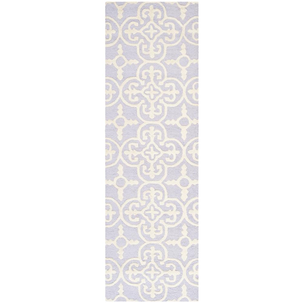 CAMBRIDGE, LAVANDER / IVORY, 2' X 3', Area Rug, CAM133C-2