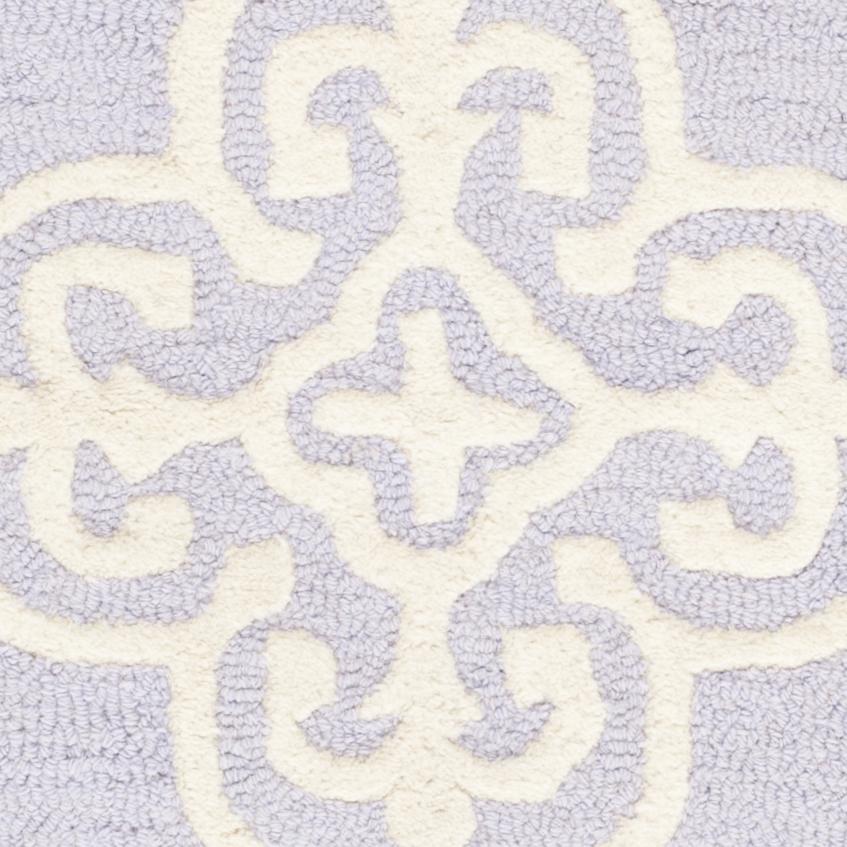 CAMBRIDGE, LAVANDER / IVORY, 2' X 3', Area Rug, CAM133C-2