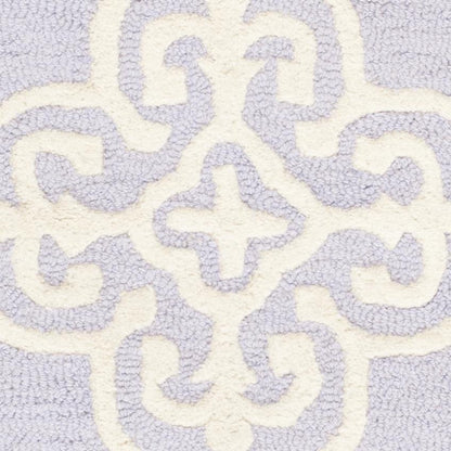 CAMBRIDGE, LAVANDER / IVORY, 2' X 3', Area Rug, CAM133C-2