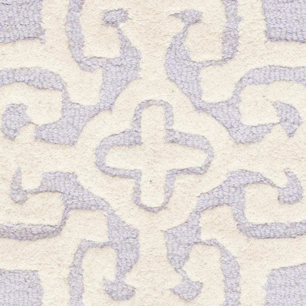 CAMBRIDGE, LAVANDER / IVORY, 3' X 5', Area Rug, CAM133C-3