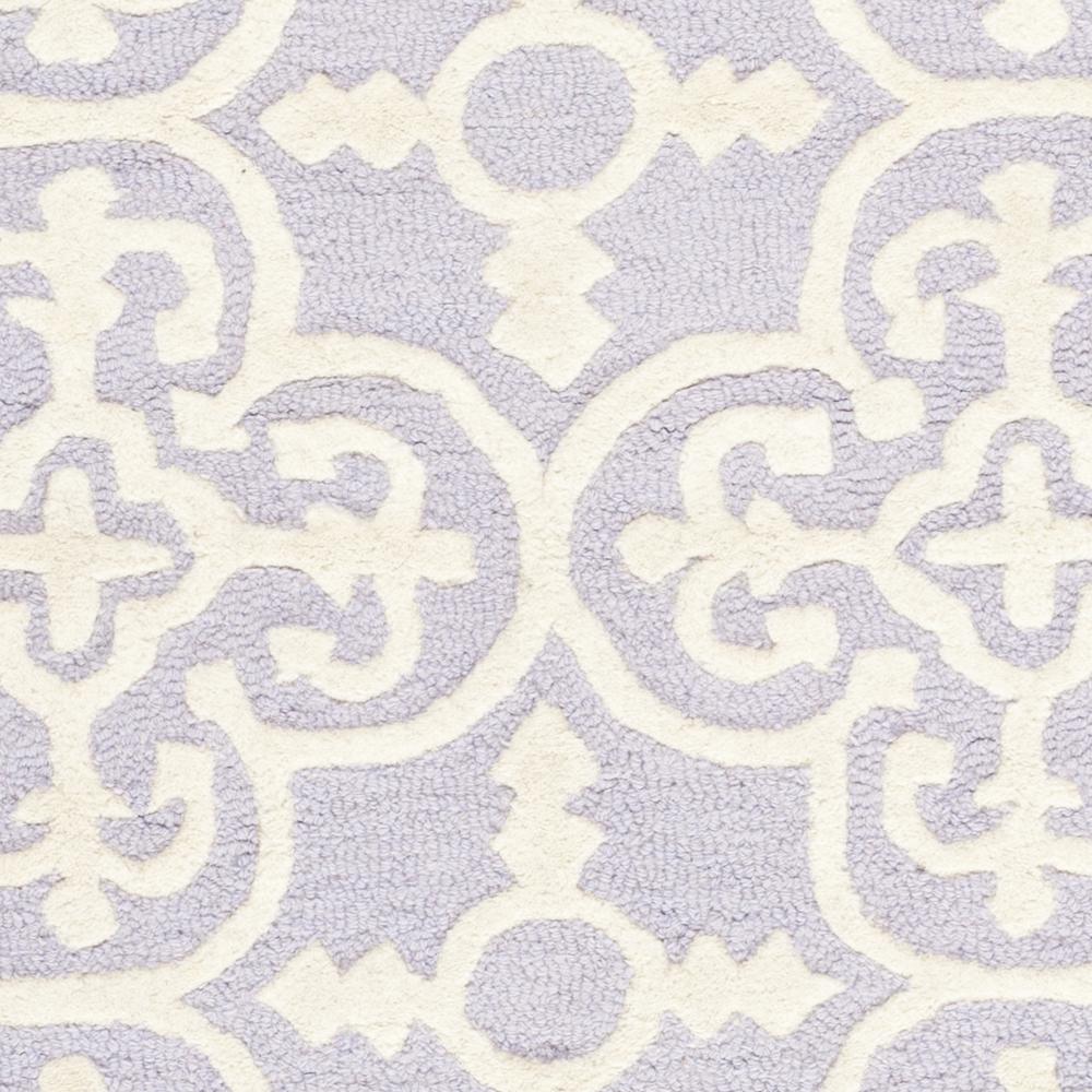 CAMBRIDGE, LAVANDER / IVORY, 5' X 8', Area Rug, CAM133C-5