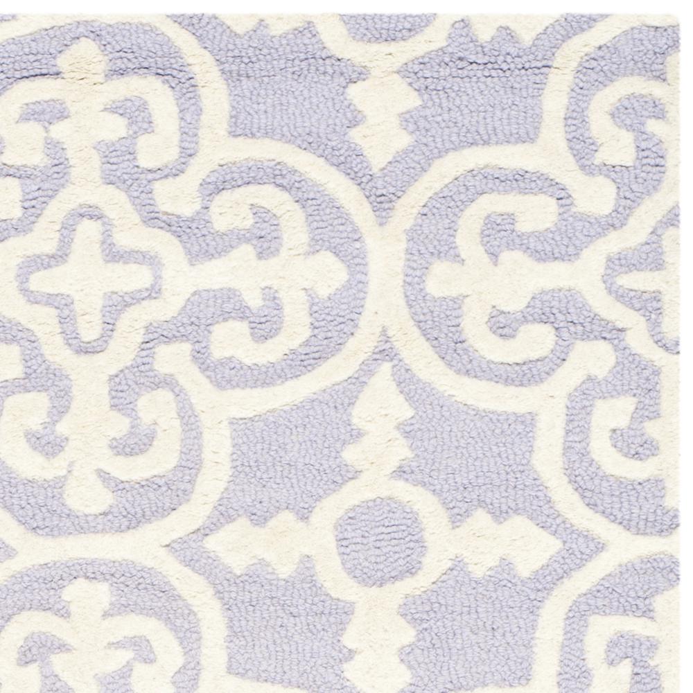 CAMBRIDGE, LAVANDER / IVORY, 5' X 8', Area Rug, CAM133C-5