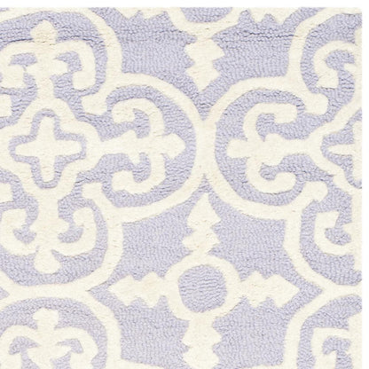 CAMBRIDGE, LAVANDER / IVORY, 5' X 8', Area Rug, CAM133C-5