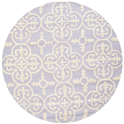 CAMBRIDGE, LAVANDER / IVORY, 6' X 9', Area Rug, CAM133C-6