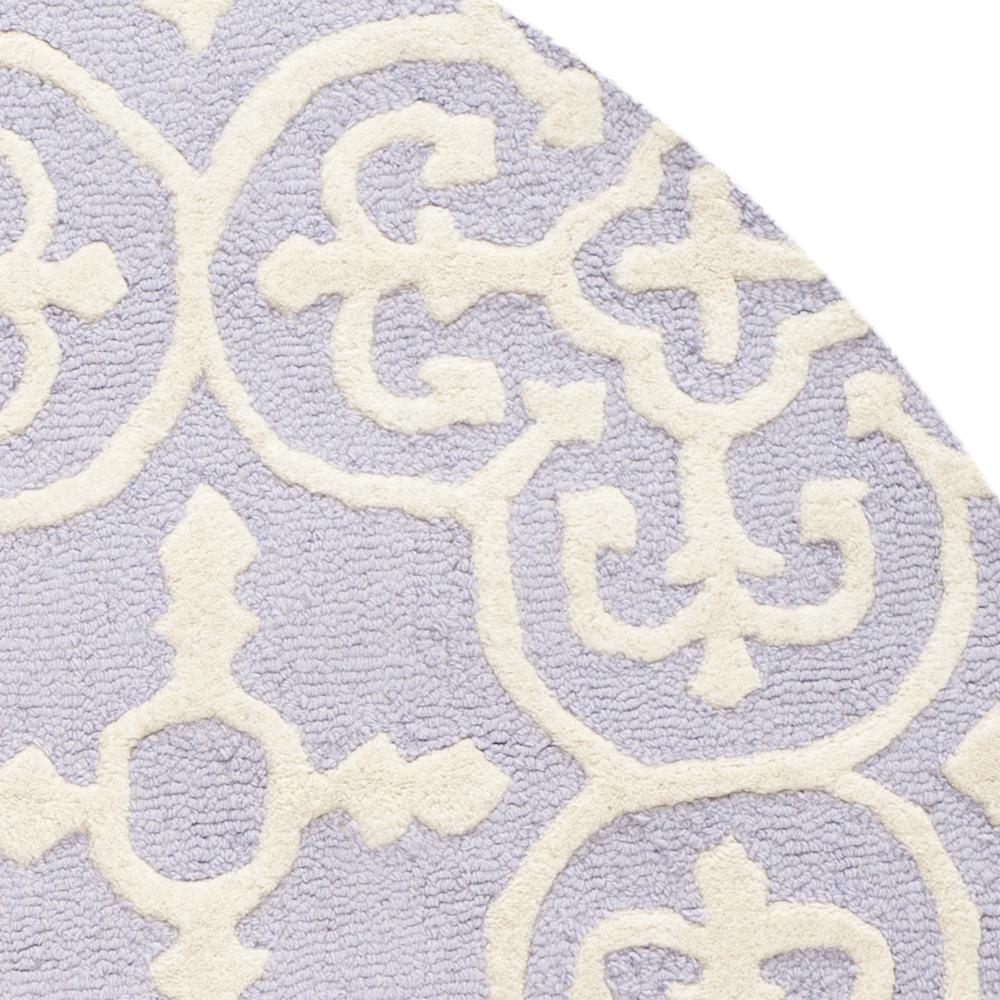 CAMBRIDGE, LAVANDER / IVORY, 6' X 9', Area Rug, CAM133C-6