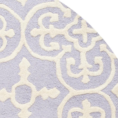 CAMBRIDGE, LAVANDER / IVORY, 6' X 9', Area Rug, CAM133C-6