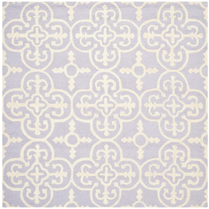 CAMBRIDGE, LAVANDER / IVORY, 6' X 9', Area Rug, CAM133C-6