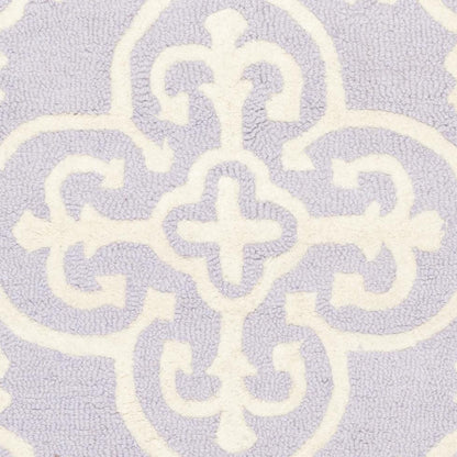 CAMBRIDGE, LAVANDER / IVORY, 6' X 9', Area Rug, CAM133C-6