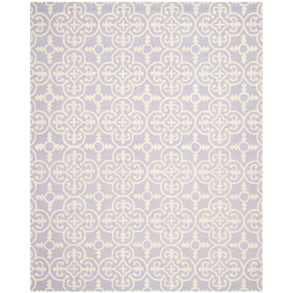 CAMBRIDGE, LAVANDER / IVORY, 8' X 10', Area Rug, CAM133C-8