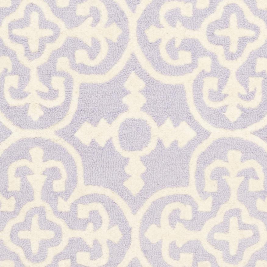 CAMBRIDGE, LAVANDER / IVORY, 8' X 10', Area Rug, CAM133C-8