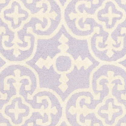 CAMBRIDGE, LAVANDER / IVORY, 8' X 10', Area Rug, CAM133C-8
