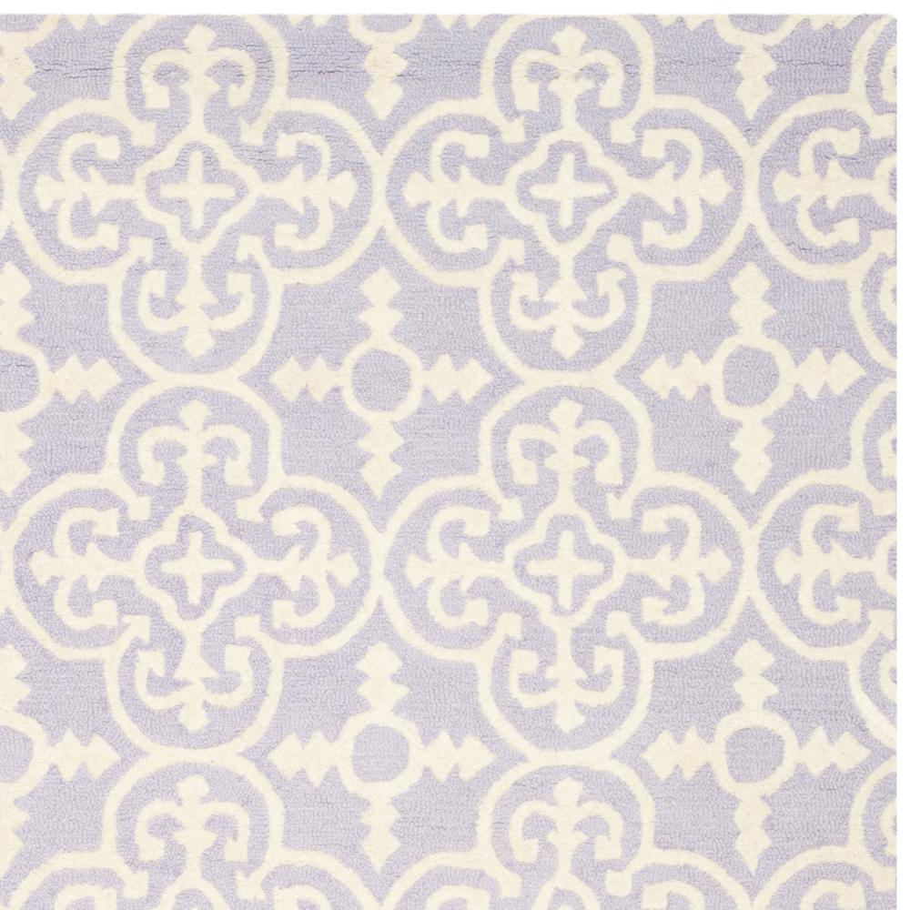CAMBRIDGE, LAVANDER / IVORY, 8' X 10', Area Rug, CAM133C-8