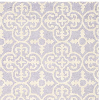 CAMBRIDGE, LAVANDER / IVORY, 8' X 10', Area Rug, CAM133C-8