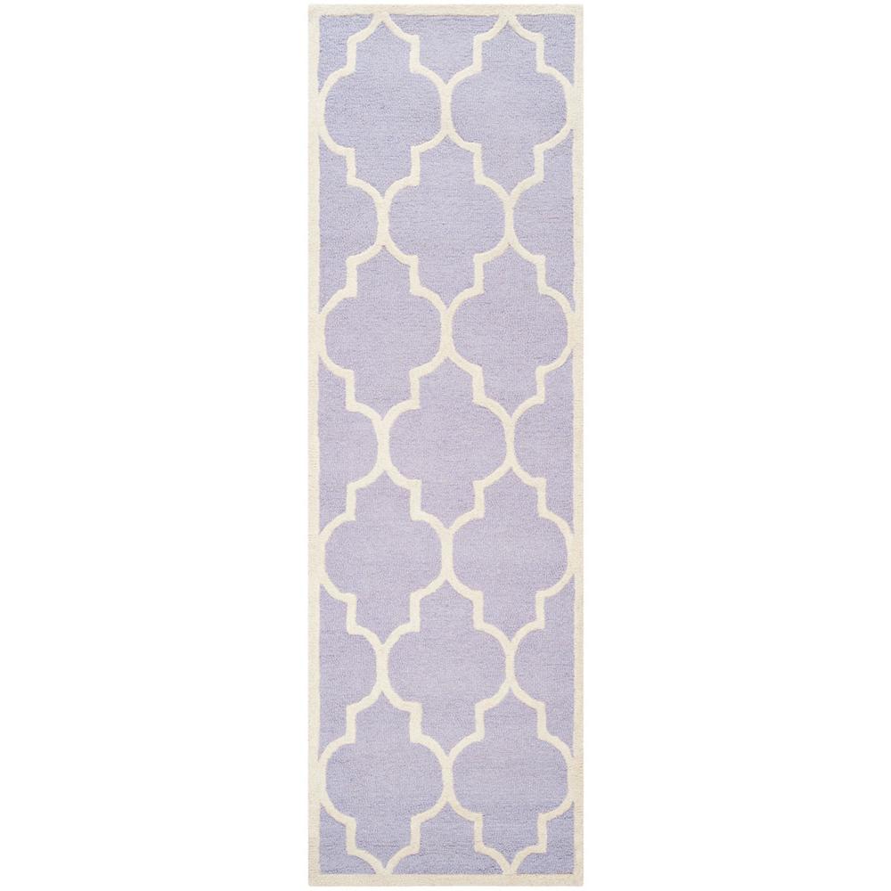 CAMBRIDGE, LAVANDER / IVORY, 2'-6" X 8', Area Rug, CAM134C-28