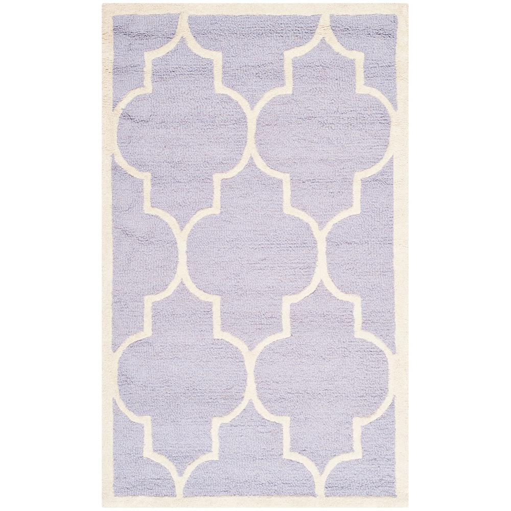 CAMBRIDGE, LAVANDER / IVORY, 2' X 3', Area Rug, CAM134C-2