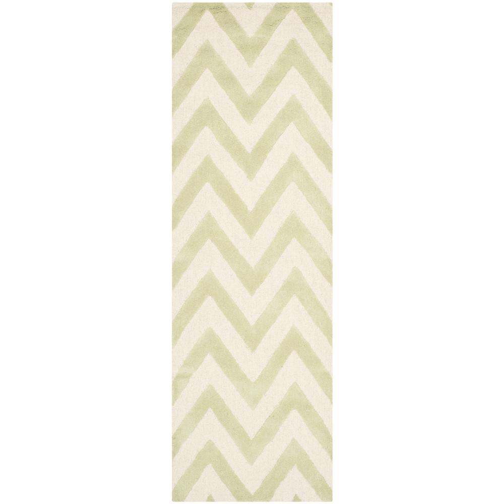 CAMBRIDGE, LIGHT GREEN / IVORY, 2' X 3', Area Rug, CAM139B-2