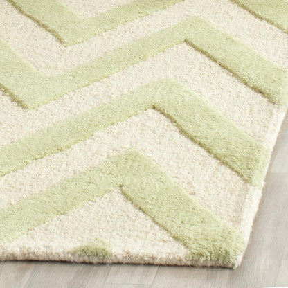CAMBRIDGE, LIGHT GREEN / IVORY, 2' X 3', Area Rug, CAM139B-2