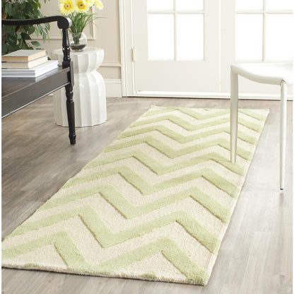 CAMBRIDGE, LIGHT GREEN / IVORY, 2' X 3', Area Rug, CAM139B-2
