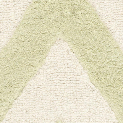 CAMBRIDGE, LIGHT GREEN / IVORY, 2' X 3', Area Rug, CAM139B-2