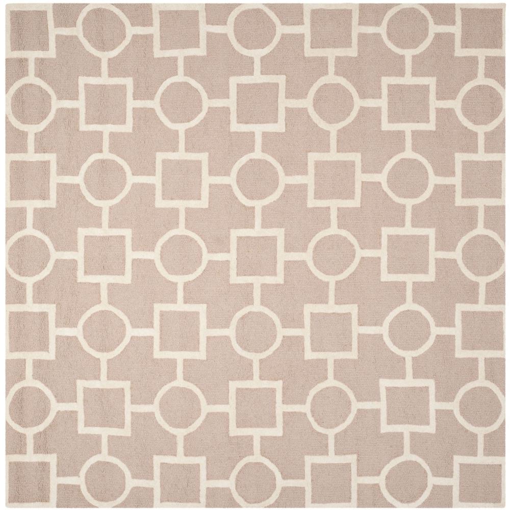 CAMBRIDGE, BEIGE / IVORY, 6' X 6' Square, Area Rug, CAM143J-6SQ