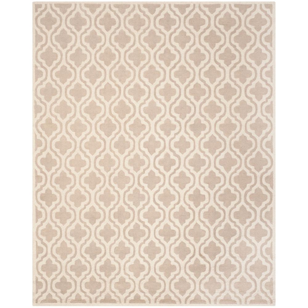 CAMBRIDGE, MOCHA / IVORY, 8' X 10', Area Rug