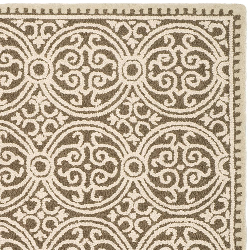 CAMBRIDGE, TAN / MULTI, 5' X 8', Area Rug