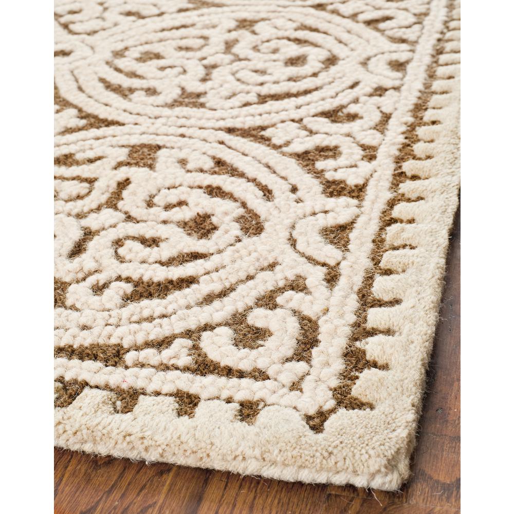 CAMBRIDGE, TAN / MULTI, 5' X 8', Area Rug