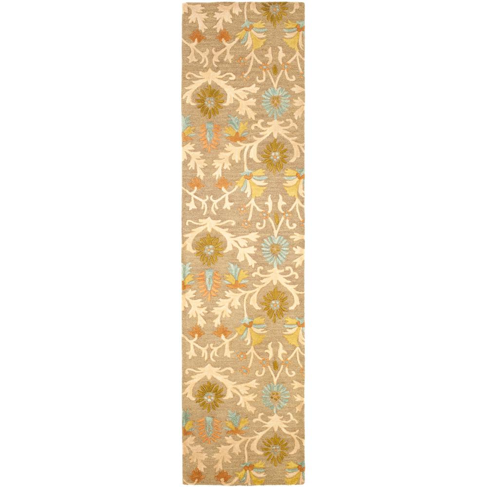 CAMBRIDGE, MOSS / MULTI, 2'-6" X 10', Area Rug