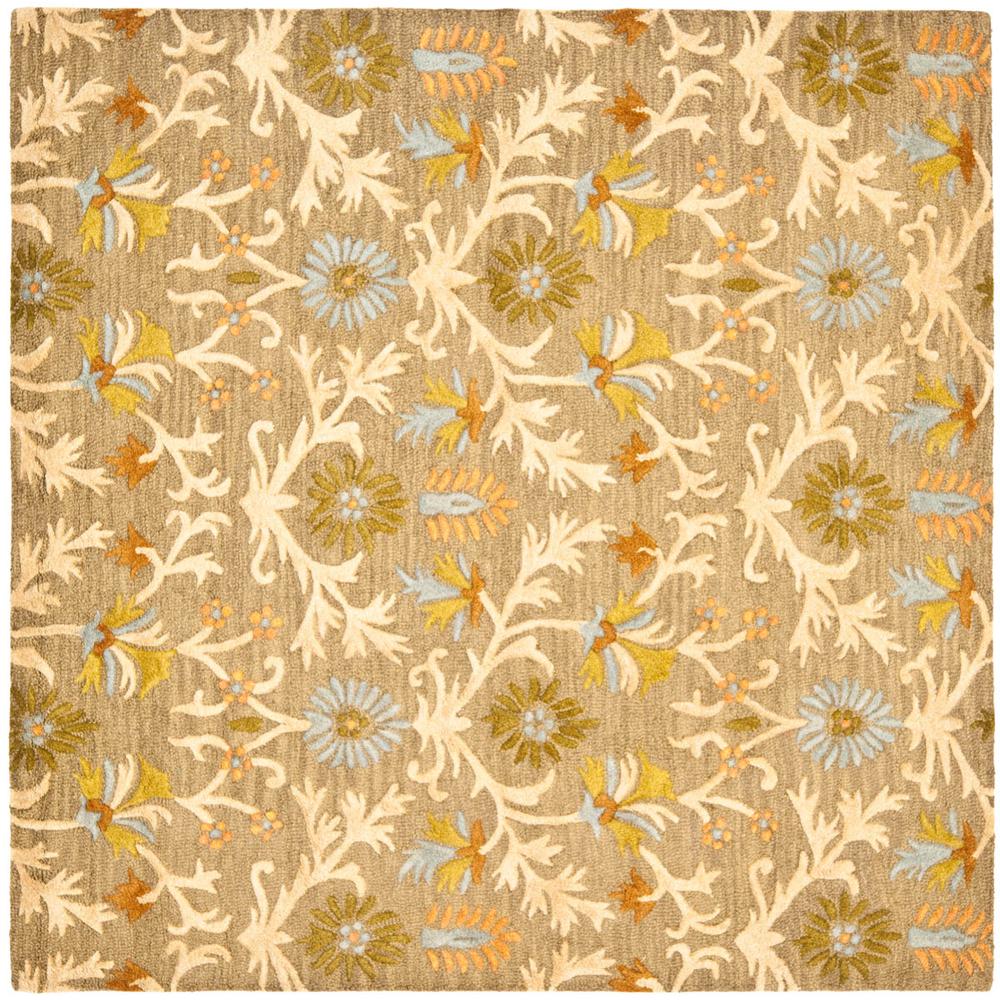 CAMBRIDGE, MOSS / MULTI, 10' X 10' Square, Area Rug