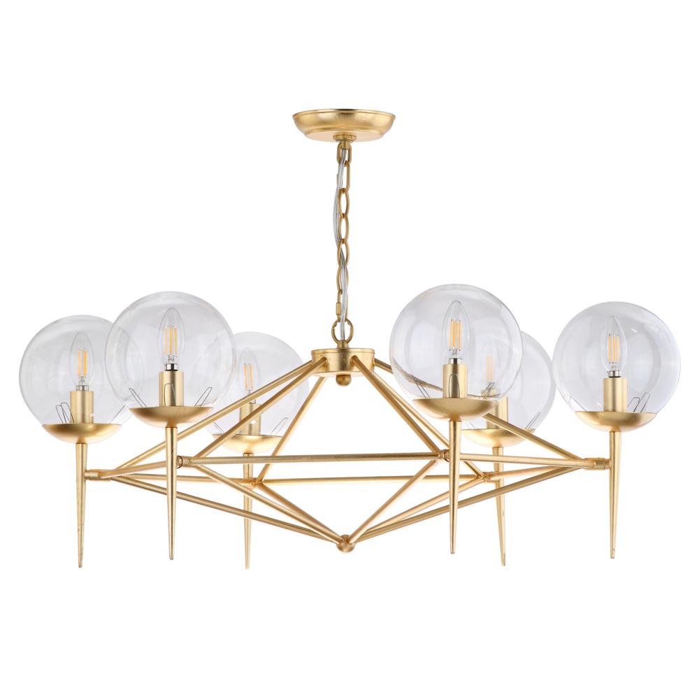 Greyor Chandelier, Gold