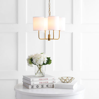 Elias Chandelier, Brass Gold