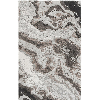 Safavieh Chamber Abstract Marble Rug - Grey / Ivory - 5'-3" x 7'-6"
