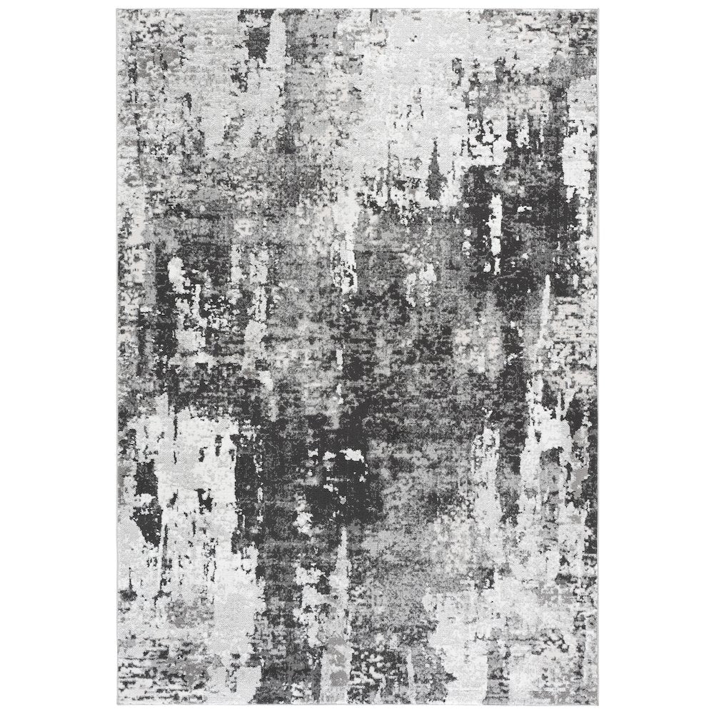 Safavieh Chamber Abstract Rug - Grey / Dark Grey - 4'-0" x 6'-0"