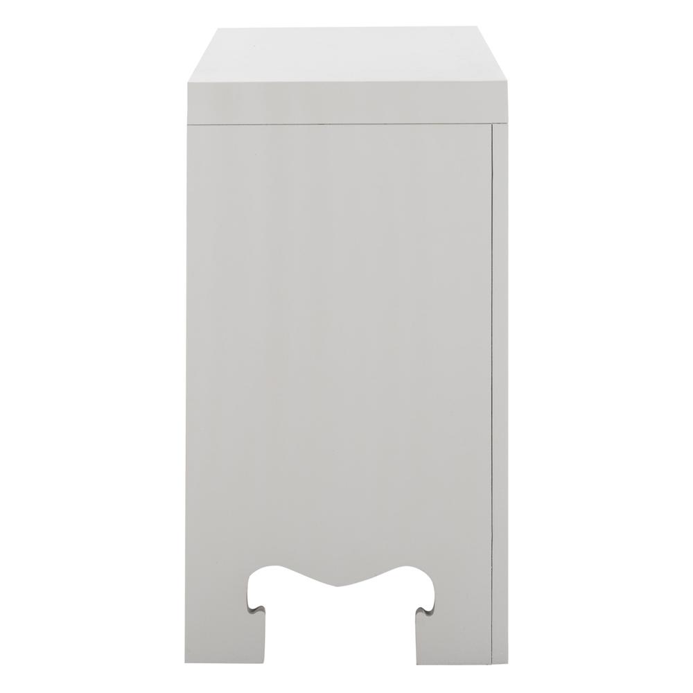 Dion 3 Drawer Chest, Grey/Gold