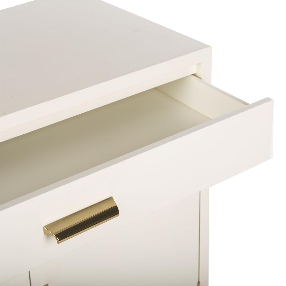 Nigel 2 Door 1 Drawer Chest, White