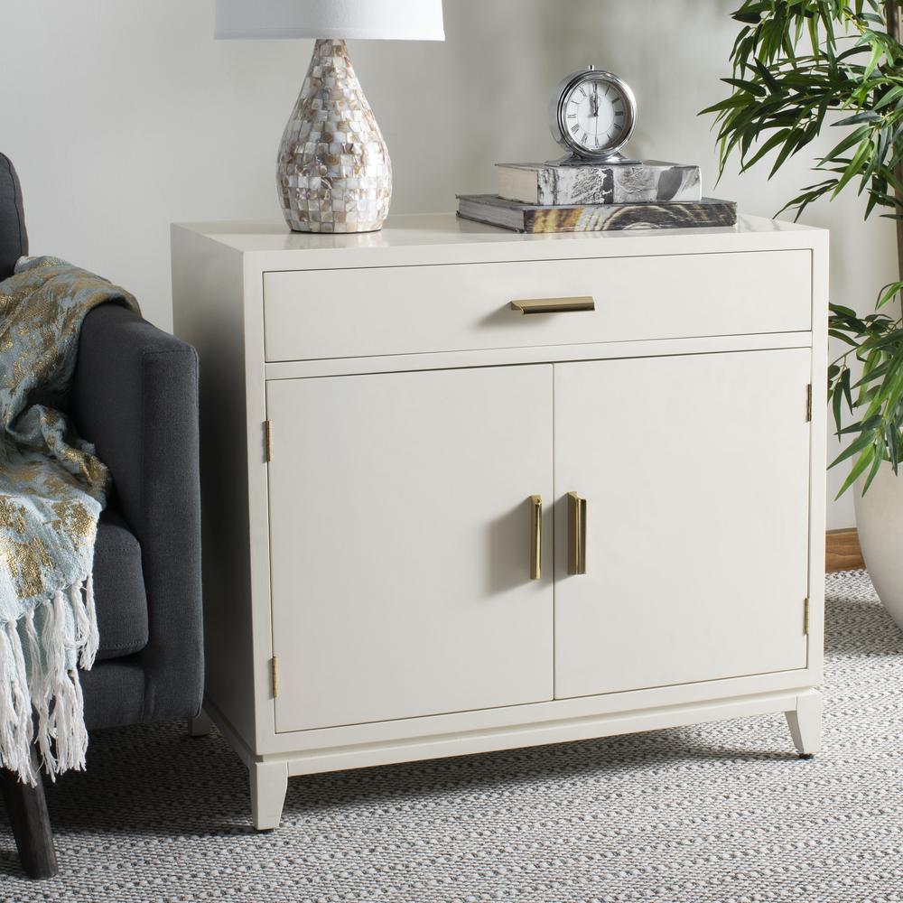 Nigel 2 Door 1 Drawer Chest, White